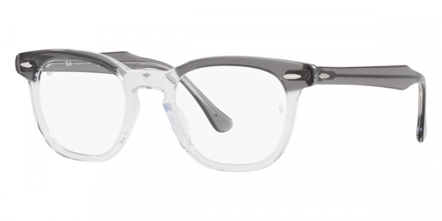 Color: Gray on Transparent (8111) - Ray-Ban RX5398F811150