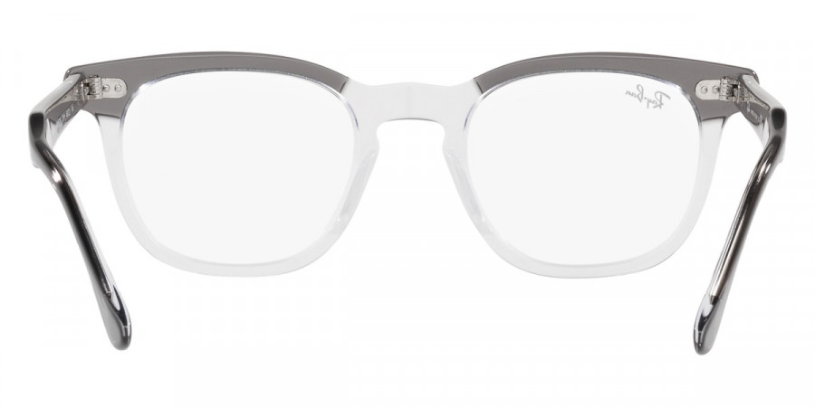 Color: Gray on Transparent (8111) - Ray-Ban RX5398F811150