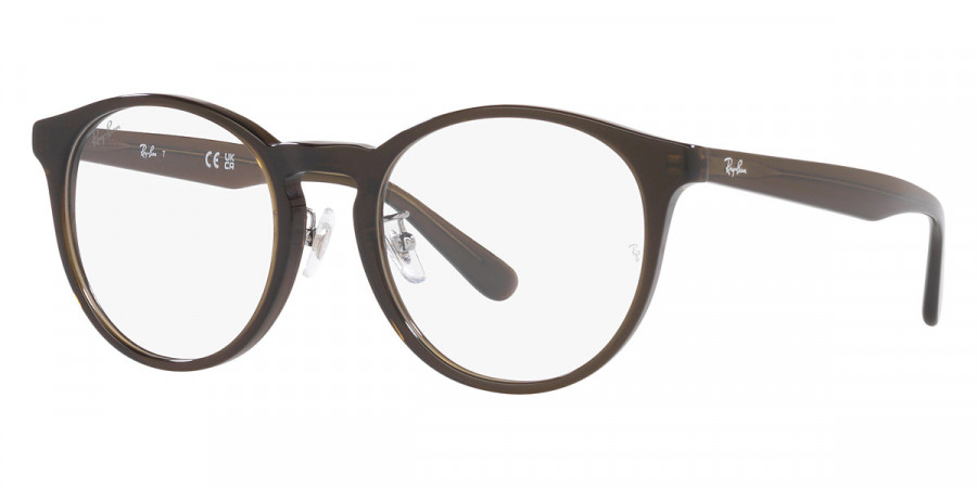 Color: Transparent Green (8218) - Ray-Ban RX5401D821852