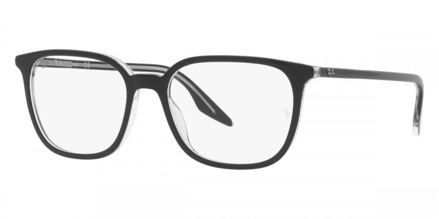 Color: Black on Transparent (2034) - Ray-Ban RX5406F203454