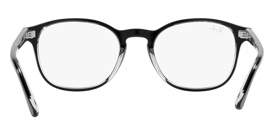 Color: Black on Transparent (2034) - Ray-Ban RX5417203450