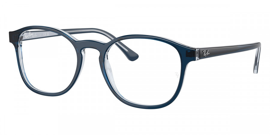 Ray-Ban™ RX5417 8324 50 - Blue on Transparent Blue