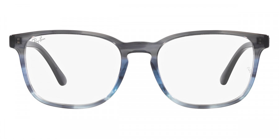 Ray-Ban™ RX5418 8254 56 - Striped Gray and Blue