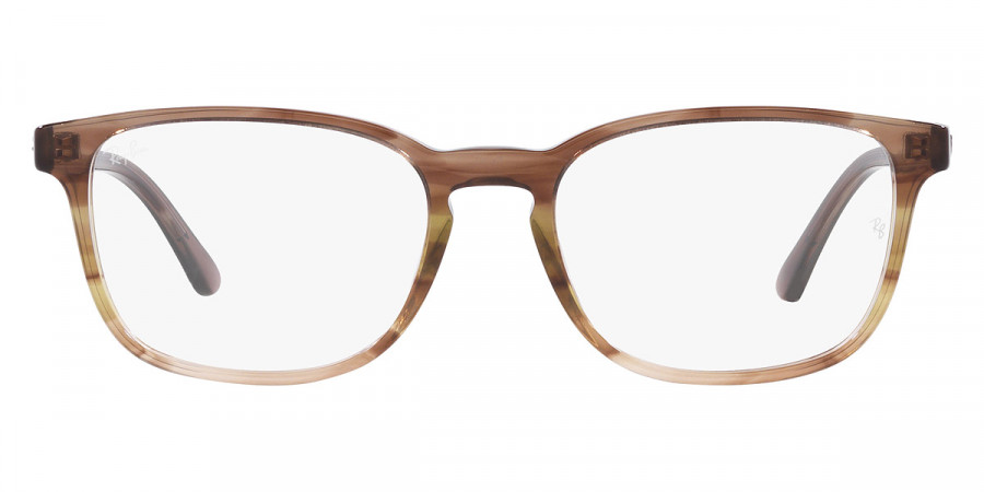 Ray-Ban™ RX5418 8255 54 - Striped Brown and Green