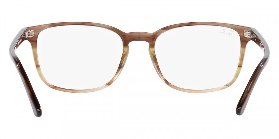 Color: Striped Brown and Green (8255) - Ray-Ban RX5418825554