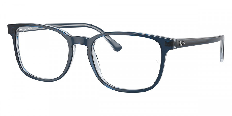 Ray-Ban™ RX5418 8324 56 - Blue on Transparent Blue