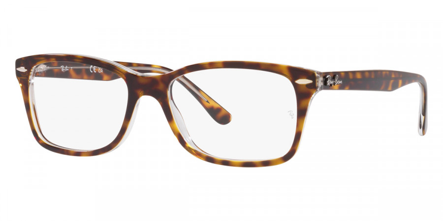 Color: Havana on Transparent (5082) - Ray-Ban RX5428508253