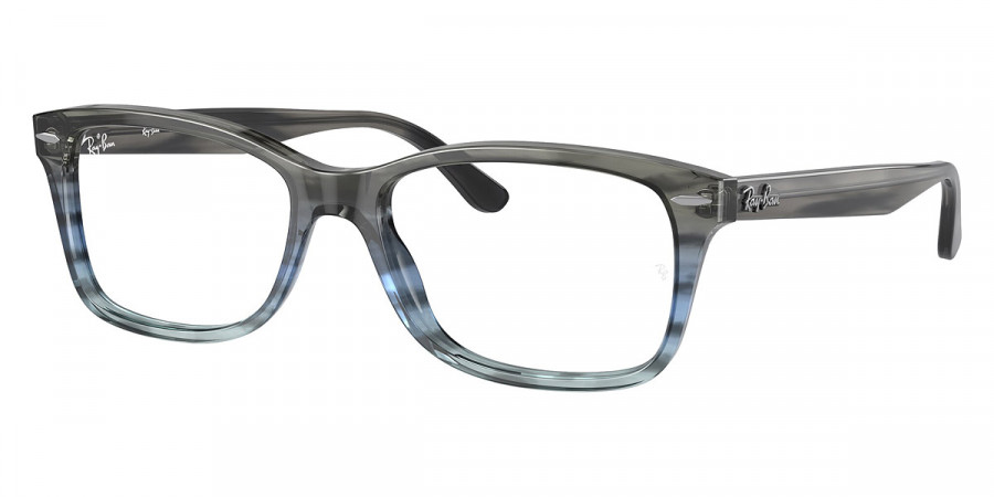 Ray-Ban™ RX5428 8254 53 - Striped Gray and Blue