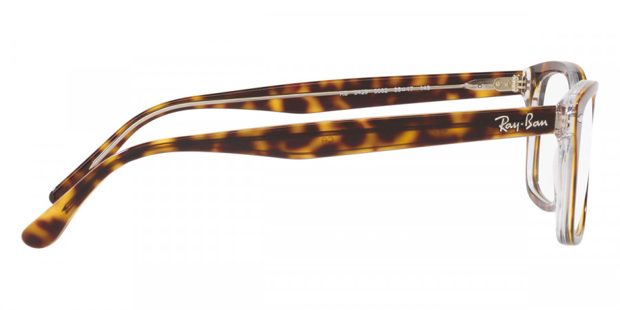 Color: Havana on Transparent (5082) - Ray-Ban RX5428F508255