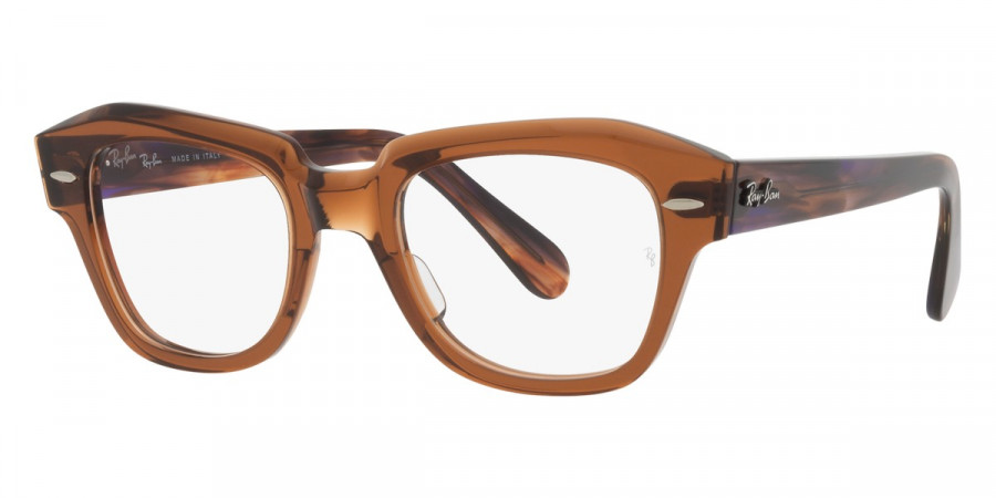 Color: Transparent Brown (8179) - Ray-Ban RX5486817948