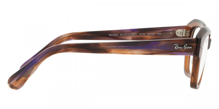 Color: Transparent Brown (8179) - Ray-Ban RX5486817948