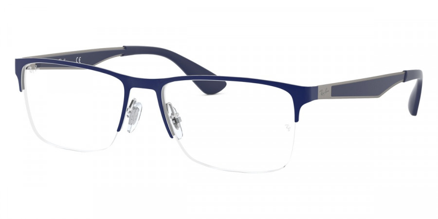 Color: Blue On Gunmetal (2947) - Ray-Ban RX6335294754