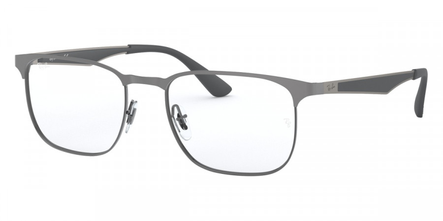 Color: Brushed Gunmetal On Gunmetal (2553) - Ray-Ban RX6363255354