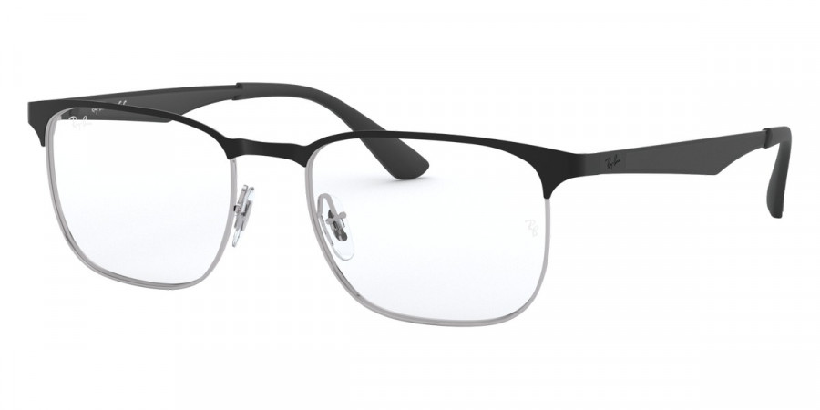 Color: Black On Silver (2861) - Ray-Ban RX6363286154