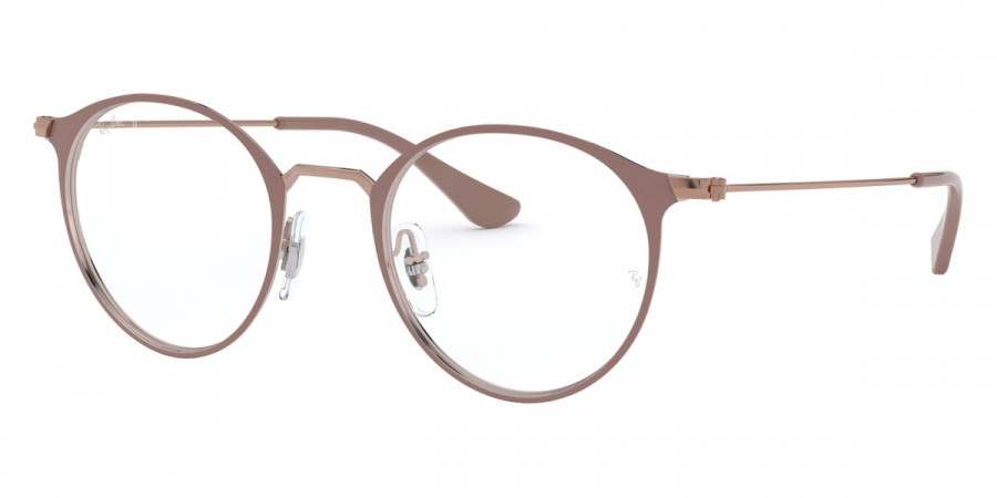 Color: Light Brown On Copper (2973) - Ray-Ban RX6378297349