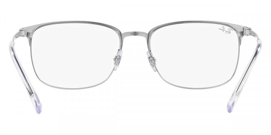 Color: Blue on Silver (3155) - Ray-Ban RX6494315556