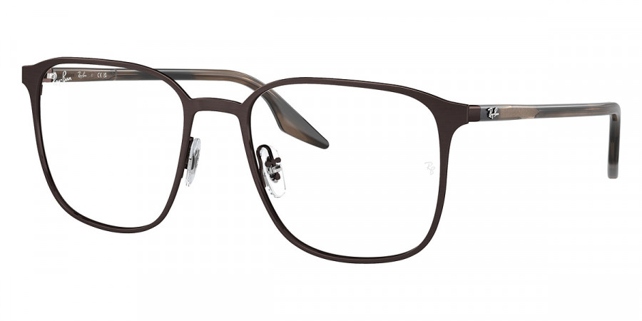 Ray-Ban™ RX6512 2593 52 - Dark Brown/Striped Brown