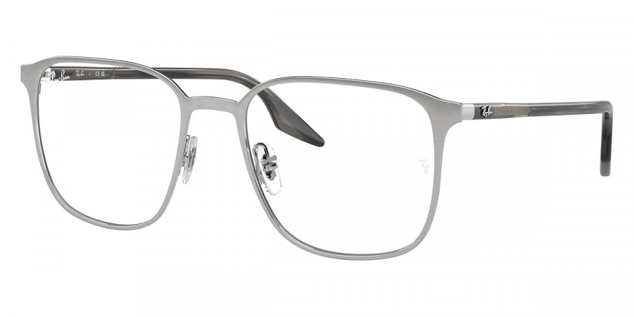 Ray-Ban™ RX6512 2595 52 - Silver/Striped Gray