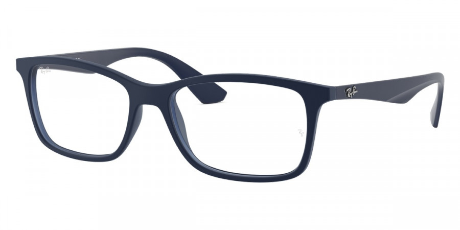 Color: Matte Transparent Blue (5450) - Ray-Ban RX7047545054