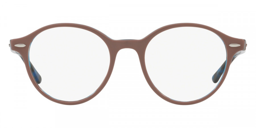 Ray-Ban™ Dean RX7118 5715 50 - Light Brown On Havana Blue