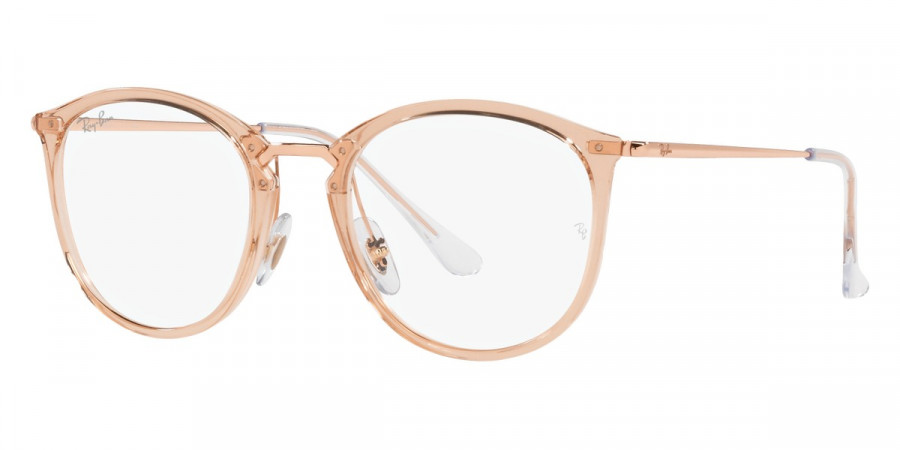 Color: Transparent Light Brown (8124) - Ray-Ban RX7140812451