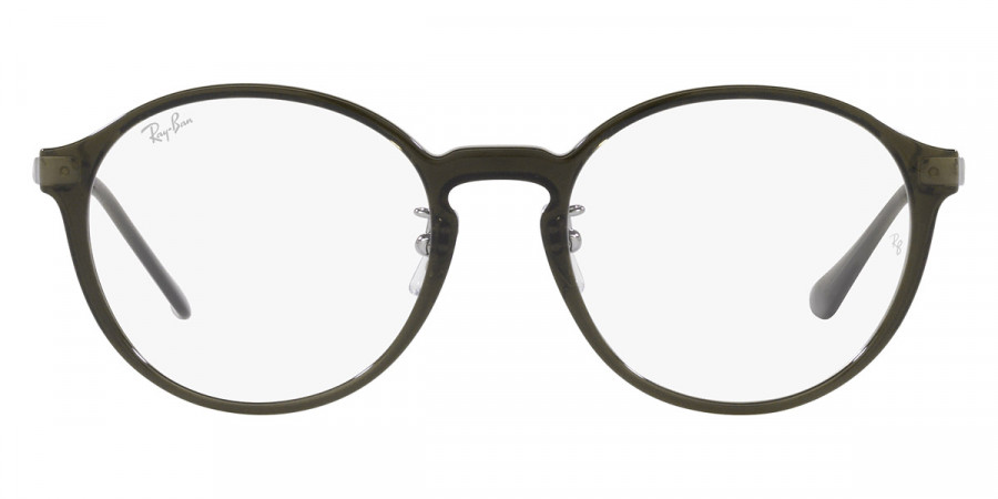 Ray-Ban™ RX7178D 8237 51 - Transparent Dark Green and Gunmetal