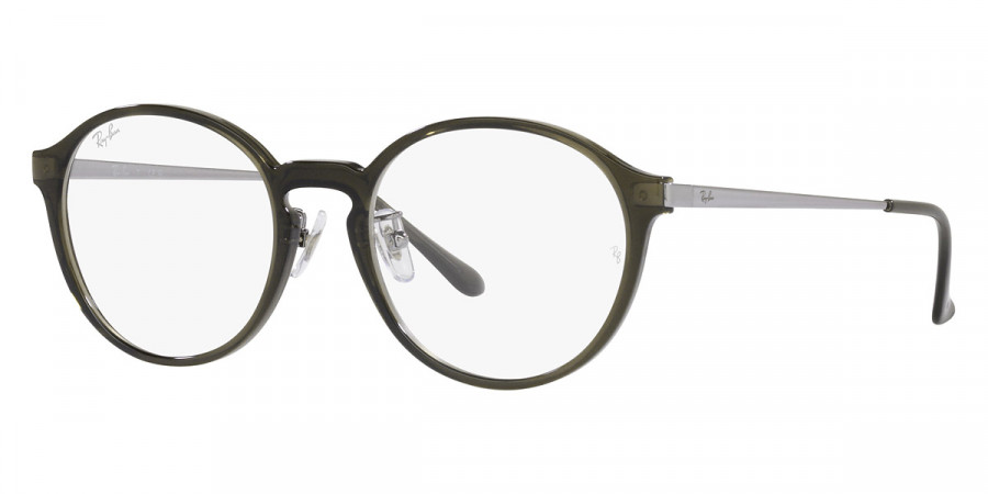 Color: Transparent Dark Green and Gunmetal (8237) - Ray-Ban RX7178D823751