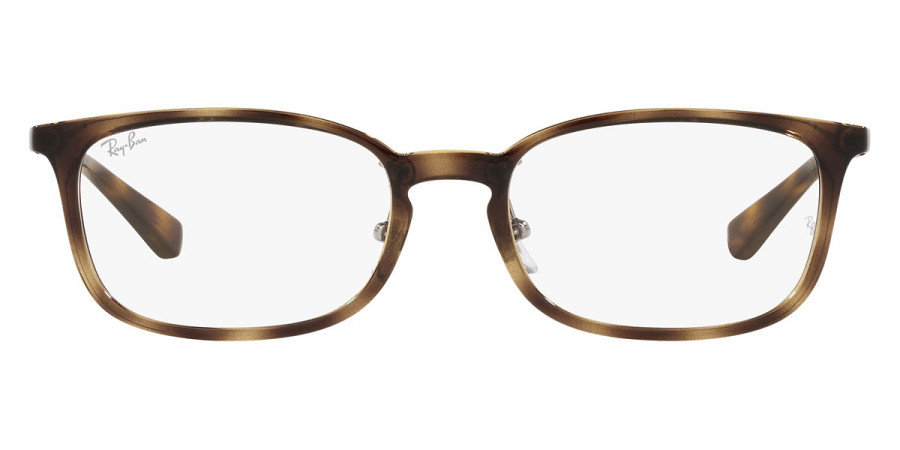 Ray-Ban™ RX7182D 5946 53 - Havana and Brushed Gunmetal