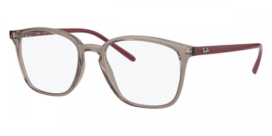 Color: Transparent Gray (8083) - Ray-Ban RX7185808350