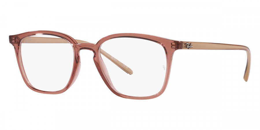 Color: Transparent Light Brown (8234) - Ray-Ban RX7185823452