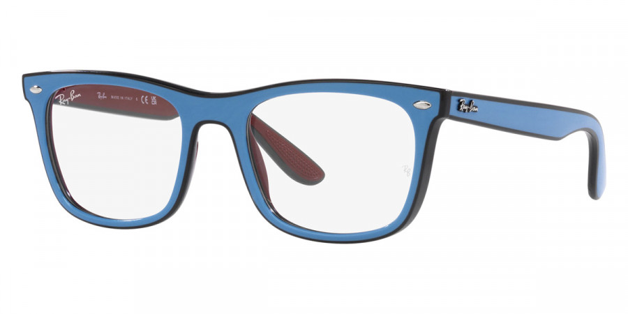 Color: Azure Gray Bordeaux (8213) - Ray-Ban RX7209821355