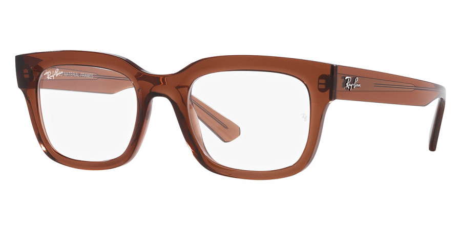 Color: Transparent Brown (8261) - Ray-Ban RX7217826154