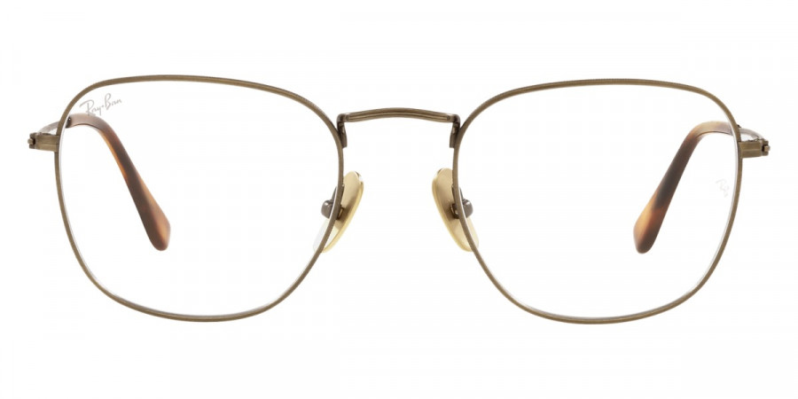 Ray-Ban™ Frank RX8157V 1222 51 - Demigloss Antique Gold