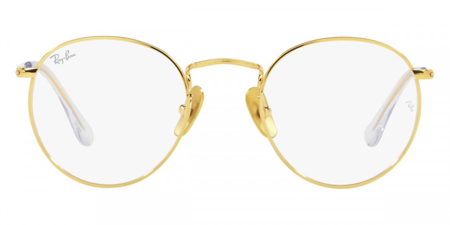 Ray-Ban™ Round RX8247V 1225 47 - Legend Gold