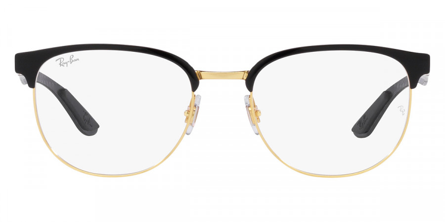 Ray-Ban™ RX8422 2890 52 Black on Gold Eyeglasses