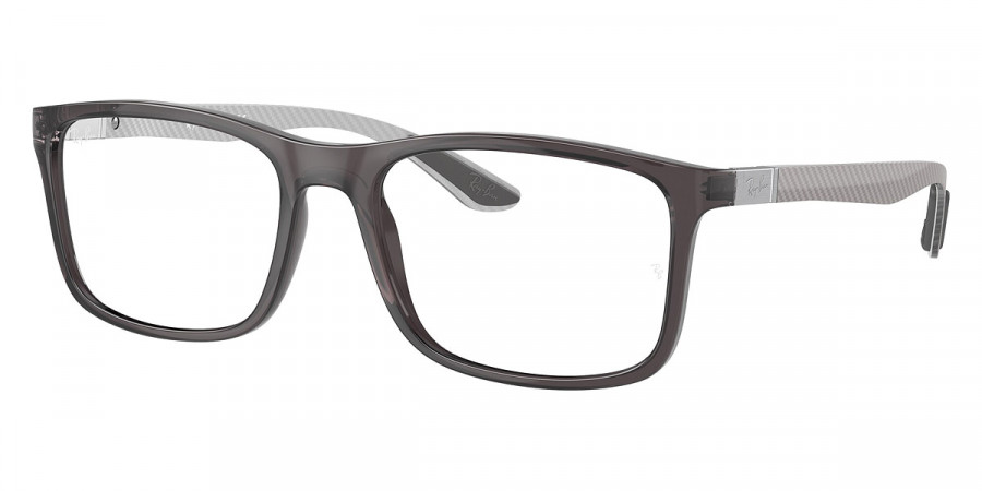 Color: Transparent Gray/Gray (8061) - Ray-Ban RX8908806157