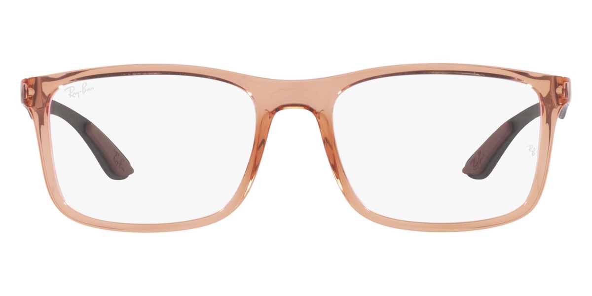 Ray-Ban™ RX8908 8176 55 Transparent Brown Eyeglasses