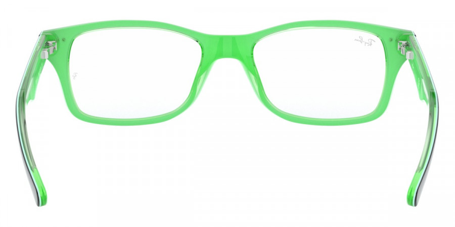 Color: Black On Green Transparent (3764) - Ray-Ban RY1531376446