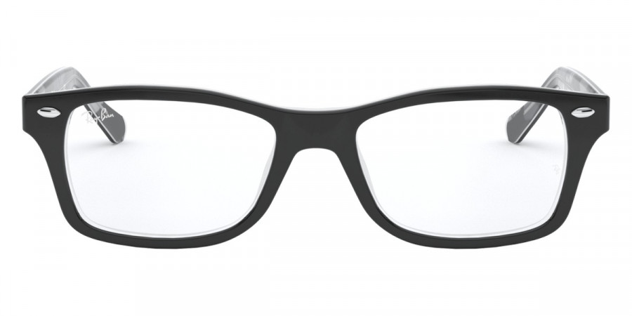 Ray-Ban™ RY1531 3803 48 - Black On Texture Gray Black