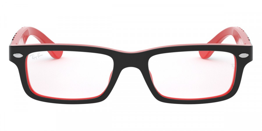 Ray-Ban™ RY1535 3573 48 - Black On Red