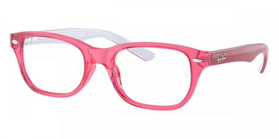 Ray-Ban™ RY1555 3978 48 - Transparent Pink/Pink with Internal Pattern Pink