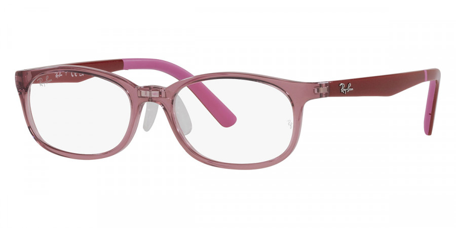 Color: Transparent Pink and Red (3777) - Ray-Ban RY1613D377749