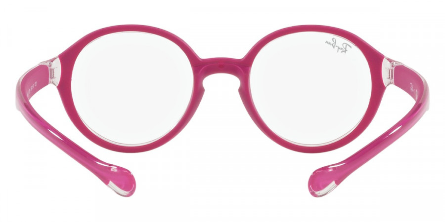 Color: Transparent on Rubber Fuchsia (3878) - Ray-Ban RY9075V387839