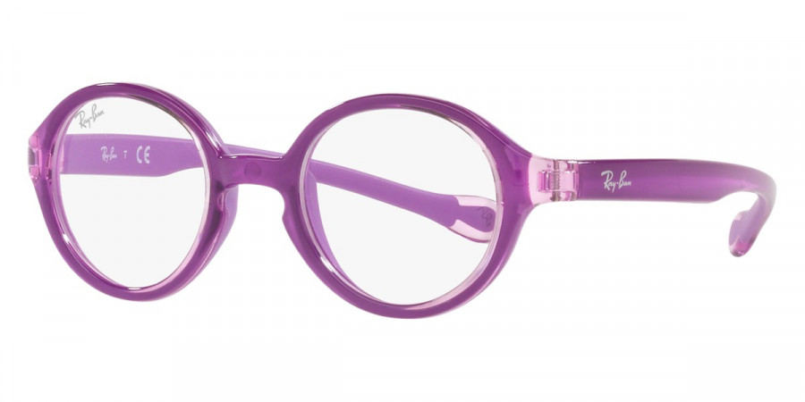 Color: Violet on Rubber Violet (3880) - Ray-Ban RY9075V388037