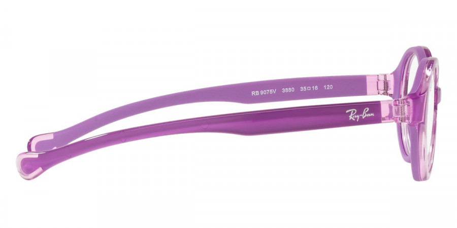 Color: Violet on Rubber Violet (3880) - Ray-Ban RY9075V388037