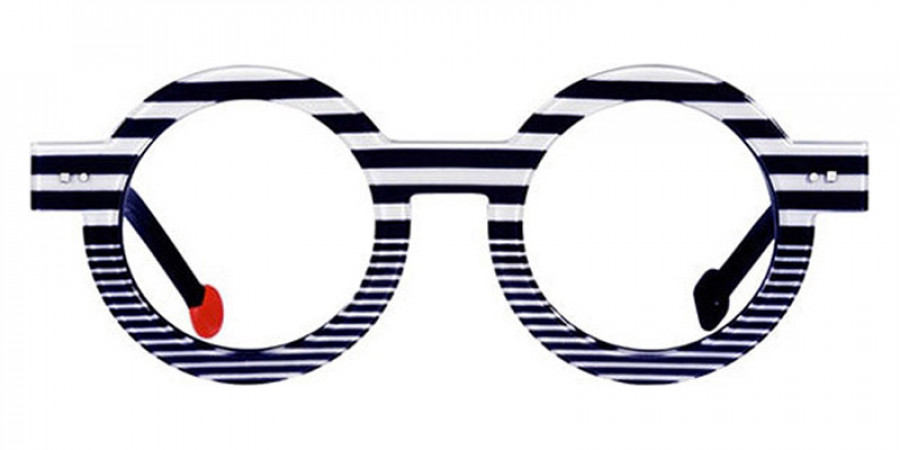 Color: Shiny Navy Blue Fat Stripes/Shiny Navy Blue Slim Stripes (185) - Sabine Be SBEADDSTRI185105445