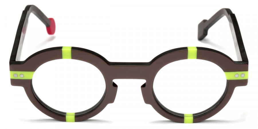 Color: Matte Glossy Brown/Matte Neon Yellow (373) - Sabine Be SBEGRO373156743