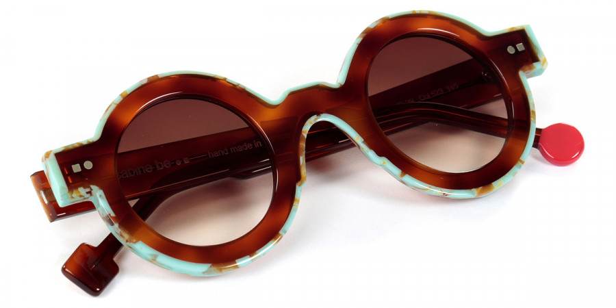 Sabine Be™ Be Pop Line Sun 523 41 - Shiny Blond Tortoise/Shiny Marbled Turquoise