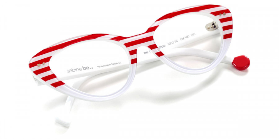 Sabine Be™ Be Pretty Stripe 180 53 - Shiny Red Fat Stripes/Shiny White