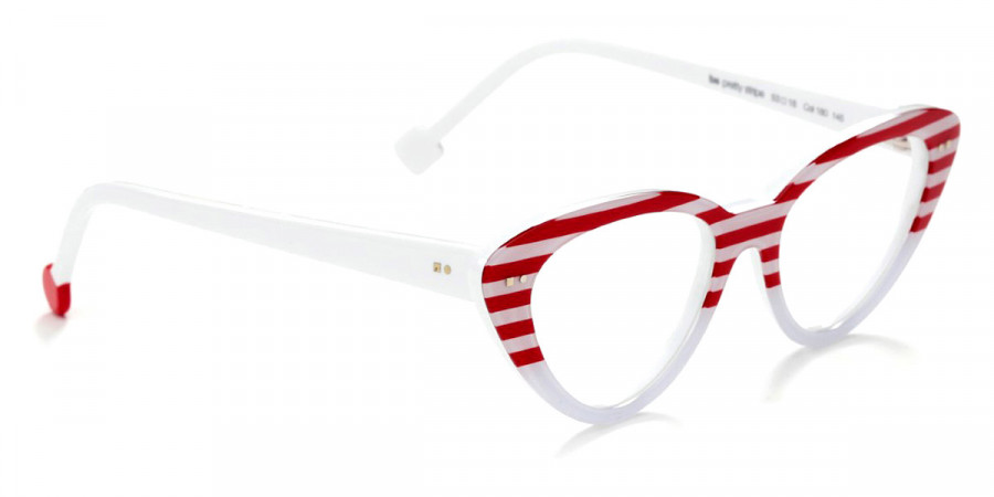 Color: Shiny Red Fat Stripes/Shiny White (180) - Sabine Be SBEPRESTRI180104953